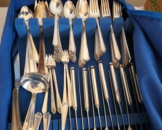 Silverplate Flatware Set