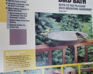 Allied Bird Bath