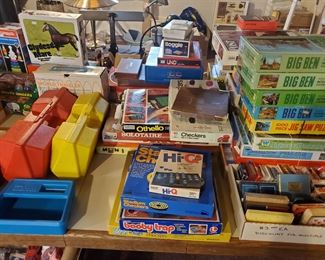 Vintage Toys, Puzzles and Games 