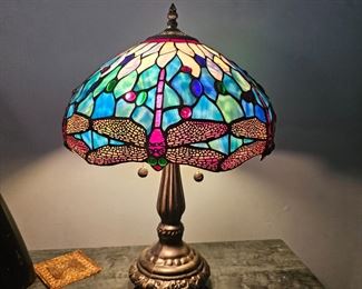 2 sets of Tiffany lamps