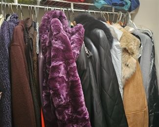 Coats and winter clothes 
