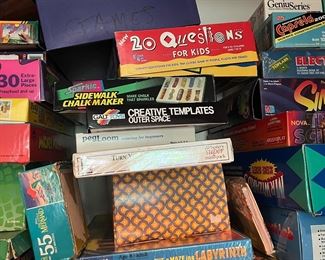 Assortment of games