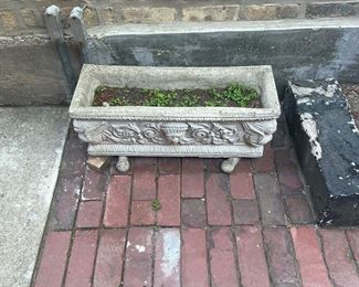 Concrete planters