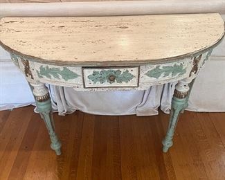 Lune French country sofa table
