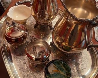 Sterling silver and silver plated