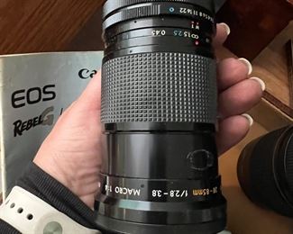 Canon lens