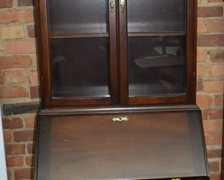 Cherry 2 Door Slant Front Secretary