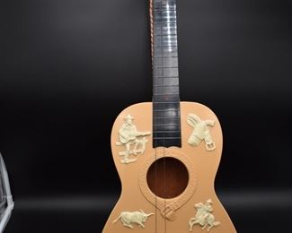 Gene Autry Mini Western Cowboy Guitar by Emenee