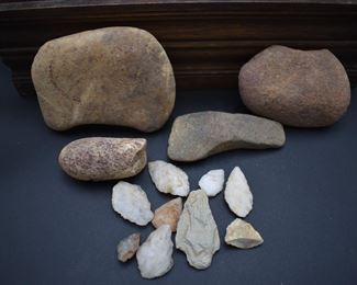 Box of Indian Artifacts found in Lexington County