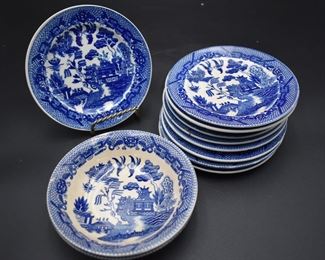 Blue Willow Plates
