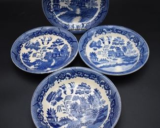 Blue Willow Plates