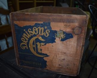 Vintage Wooden Fruit Box