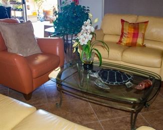 Natuzzi Leather, Natuzzi Leather Recliner Chair