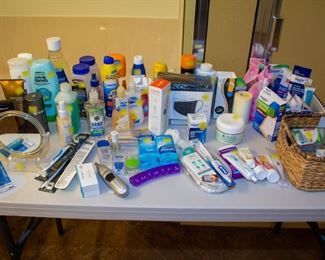 Various toiletries