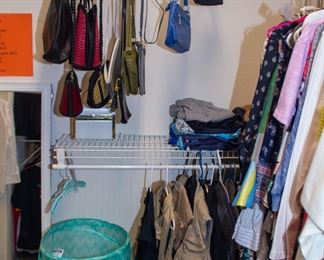 Purses, women's clothing