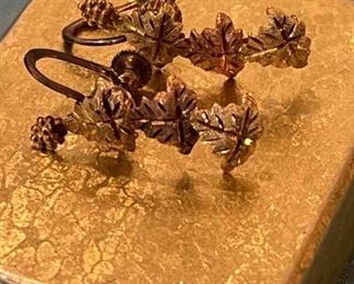 10k Gold With Sterling Screw Backs