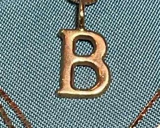 14k Gold Necklace And Pendant