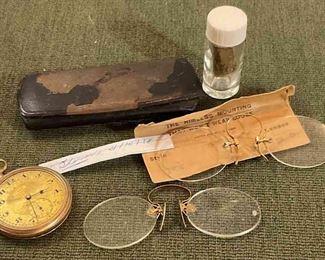 Antique Spectacles Other Items of Interest