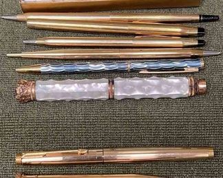 Parker, Eversharp Wahl, 14K Gold Nib Cross