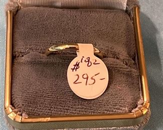 Simple 14k Gold Band