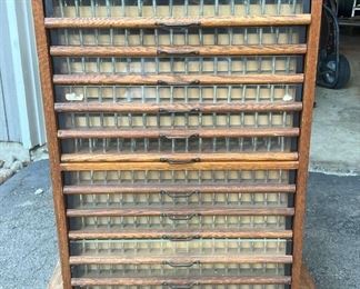 Antique Beldings Carlson Currier Spool Holder-Mercer Island Furniture With Burien Pick-up Auction