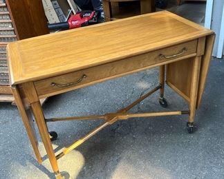 Sophisticate Dropleaf BuffetBar Cart by Tomlinson-Mercer Island Furniture With Burien Pick-up Auction