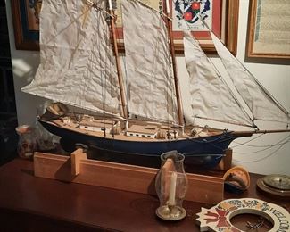 Emma C Berry  radio controlled sail boat