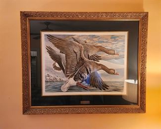 This is an absolutely beautiful Basil Eye Print large 26x36