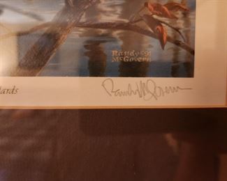 One of 2 Randy McGovern Numbered Prints