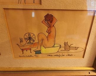 Clark Walker nudes and sketches