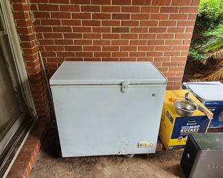 Chest freezer works great