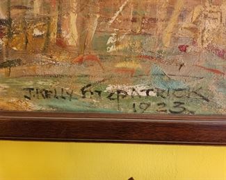 This painting just turned 100 years old and to a bird hunter such as myself is absolutely incredible. 