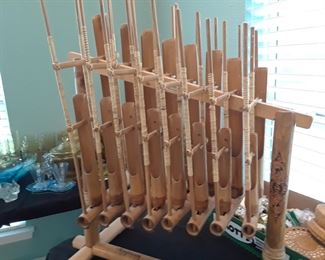 Bamboo musical instrument from Thailand