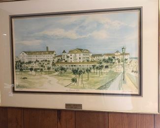 Ormond Hotel print  numbered number 123 out of 2000