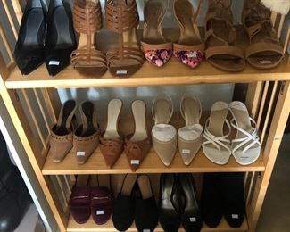 Ladies designer shoes, all size 6 and 6 1/2