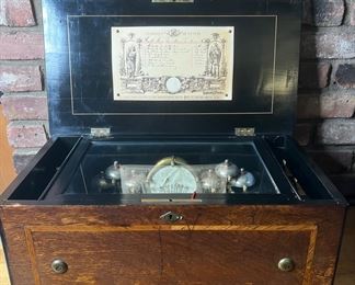 Antique Cylinder Music Boxes