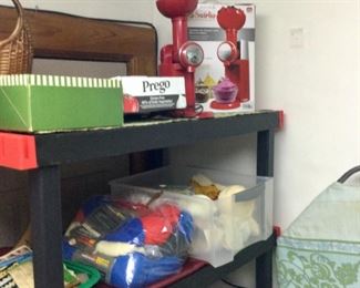 crochet and sewing stuff