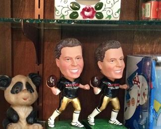 Bobby Hebert Cajun cannon bobble heads 