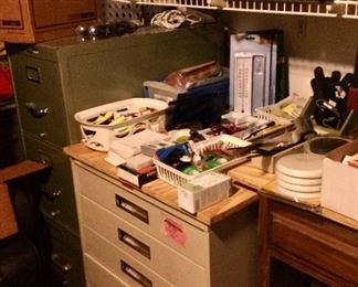 Office supply’s and cabinets