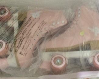 Pink skates