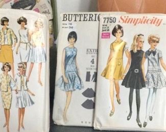 Lots of vintage patterns