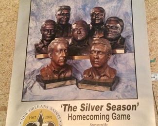 Saints poster alumni day 1991