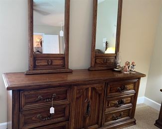 Mirrors- not attached- $35 each 
Dresser $195