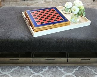 Bassett Upholstered Ottoman 