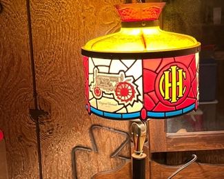 Pair of I/H International Harvester table lamp 