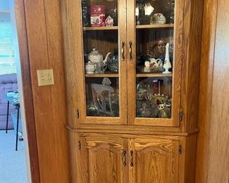 Very nice Vintage corner cabinet 