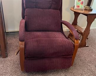 Burgundy rocker