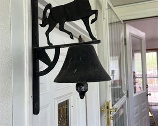Vintage Cast Iron Horse Dinner Bell