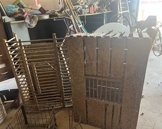 Vintage Chicken Crates