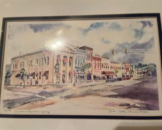 1991 Downtown Plymouth in Spring 143/150 by Esther Powers Miller